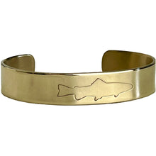 Load image into Gallery viewer, Fish Cuff Bracelet (Trout)
